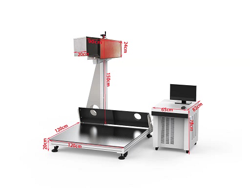 Big galvo fiber laser engraver