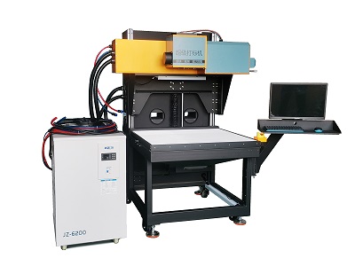 CO2 Laser Marking Machine Burn Clothes Crafts