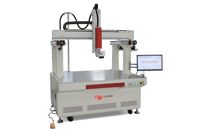 4 Axis Automatic Fiber Laser engraver