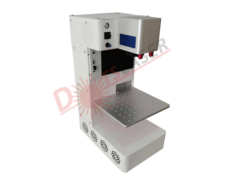 Fiber laser engrave electronic devices