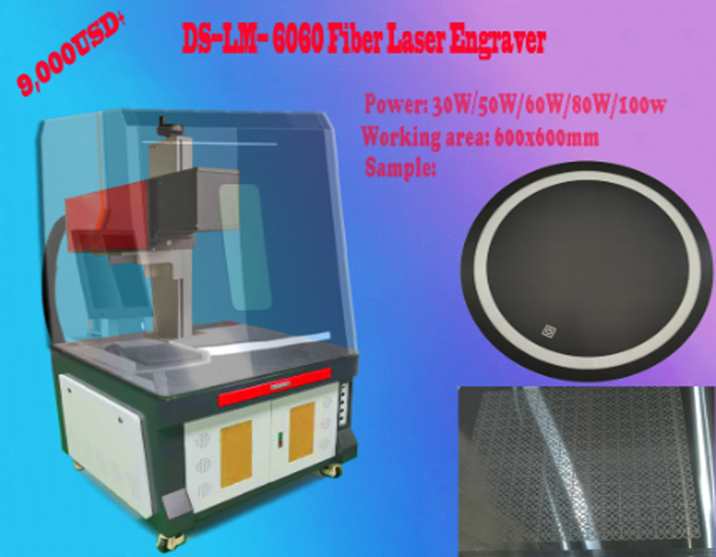 Big galvo fiber laser engraver